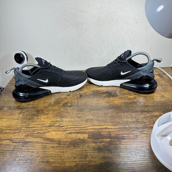 Nike Air Max 270 SE Black Summit White Black AR0499-001 Shoes Womens Size 9 - Picture 5 of 8